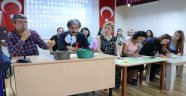 Minik öğrencilerin okul heyecanı