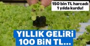 Kumrulu İsmet Zeyrek; 150 bin TL harcayarak kurdu, yıllık 100 bin TL kazanmayı hedefliyor