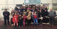 Lise öğrencilerinden engelli kardeşlerine ziyaret