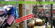 Ordu'nun Aybastı İlçesinde Yayladaki Evini Yıkılan Vatandaş, Koyunlarıyla Belediyeyi Bastı