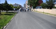 Altınordu'da sıcak asfalt çalışması