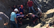 Bartın'da hastane inşaatındaki göçük