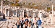 Başkan Ay'dan Antik Kent'e ziyaret