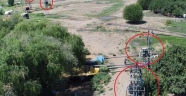 Dicle EDAŞ'tan kaçak elektrik kullanımına karşı drone ile mücadele