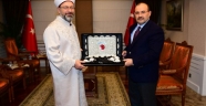 Diyanet İşleri Başkanı Erbaş'tan Trabzon Valisi Ustaoğlu'na ziyaret