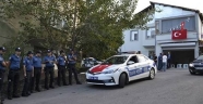 El Bab şehidinin evlenen kardeşine polis konvoyu