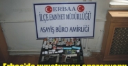 Erbaa'da uyuşturucu operasyonu