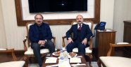Faruk Nafız Özak, Amasya Valisi Dr. Osman Varol’a nezaket ziyaretinde bulundu