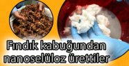 Fındık kabuğundan nanoselüloz üretildi