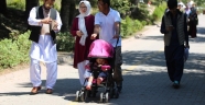 Gölcük Tabiat Parkı'nda bayram yoğunluğu