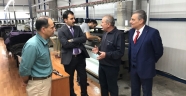 Kaymakam Koşal'ın fabrika ziyareti