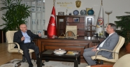 Kaymakam Parlak'tan Başkan Kul'a ziyaret