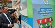 "Kullanılmış Giysi, Ayakkabı Kumbarası"yla bir ton malzeme toplandı