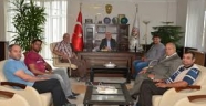 Roman derneğinden Başkan Kul'a teşekkür ziyareti
