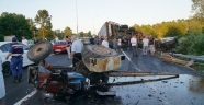 Samsun'da tır ile traktör çarpıştı: 2 ölü, 2 yaralı