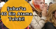 ŞUBAT ayında en az 40 bin öğretmen ataması talebi Twitter'da TT oldu