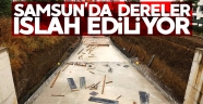 Taşkın riski taşıyan dereler ıslah ediliyor