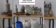 Tokat'ta sahte içki operasyonu