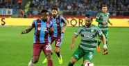 Trabzonspor Bursaspor ile berabere kaldı