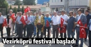 Vezirköprü festivali başladı