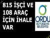 BÜYÜKŞEHİR'DEN İKİ ÖNEMLİ İHALE