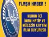 İmam-Hatip ve Müezzin-Kayyım Alım Duyurusu