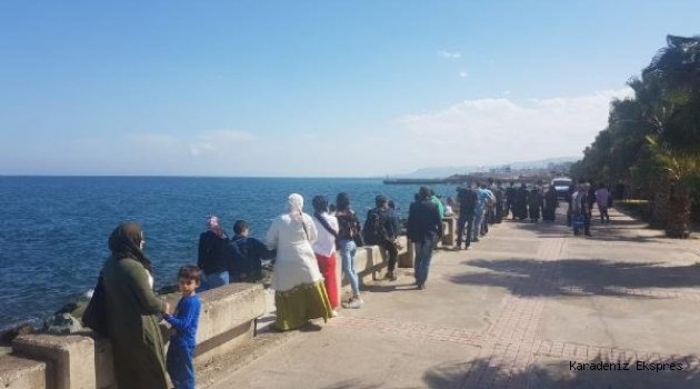 Trabzon'da denizde kadın cesedi bulundu