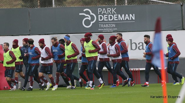 Trabzonspor Beşiktaş maçı hazırlıklarımız devam ediyor