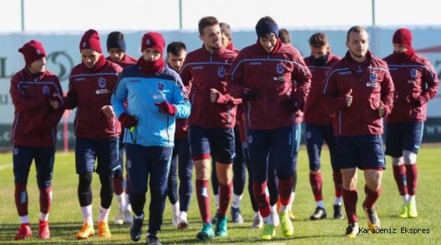 Trabzonspor'da ikinci yarı hazırlıkları