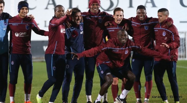 Trabzonspor'da ikinci yarı hazırlıkları
