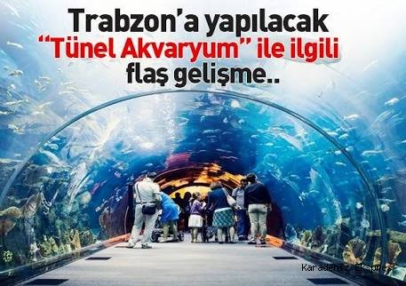 Tünel Akvaryum için ilk kazma vuruldu