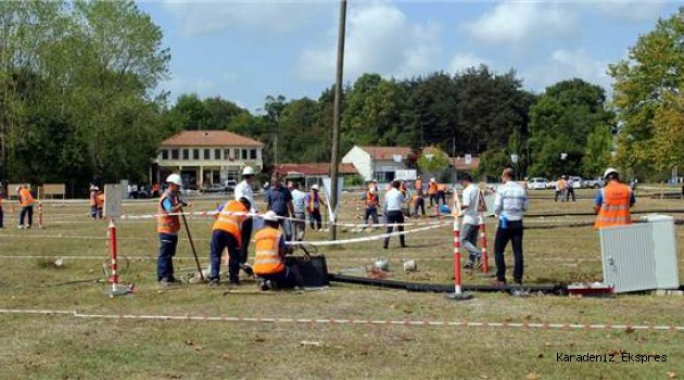 Türk Telekom'un saha yarışları Sinop'ta düzenlendi