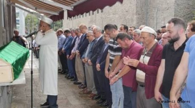 Ulaştırma ve Altyapı Bakanı Turhan, cenaze törenine katıldı