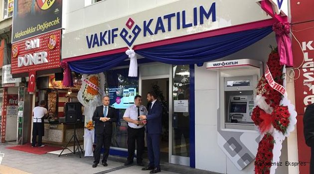 Vakıf Katılım Erzincan Şubesi açıldı