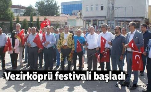 Vezirköprü festivali başladı