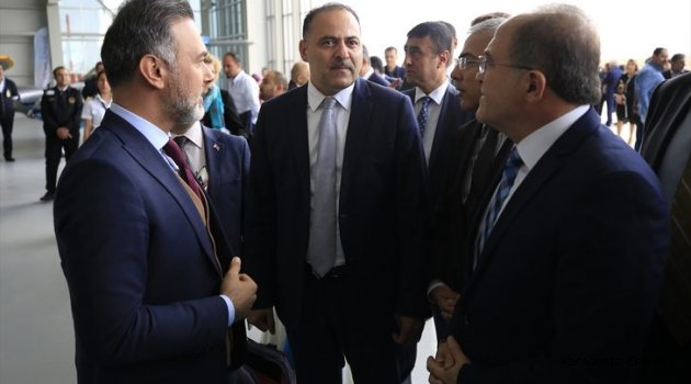 Vizyon Havacılık'ın hangar açılışı