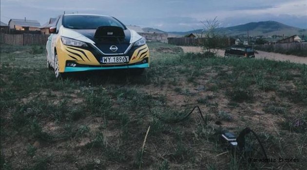 Yeni Nissan Leaf, Polonya ile Japonya arasında 16 bin km kat etti