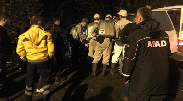  Zonguldak'ta maden ocağında patlama 3 işçiye ulaşmaya çalışıyor