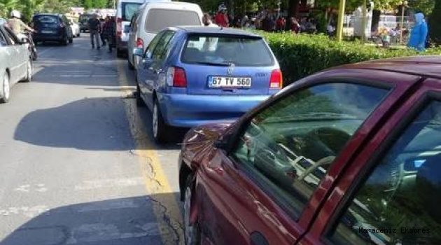 Zonguldak'ta trafik kazası: 2 yaralı