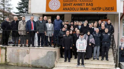 2018 yılında vatan uğruna can veren şehidin ismi okula verildi