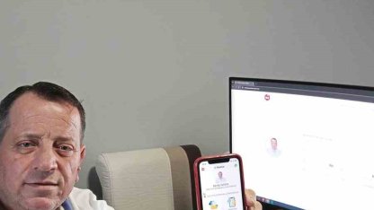 Alaplı’da tebligat mağduru muhtar, "E-Muhtar" uygulamasını hayata geçirdi