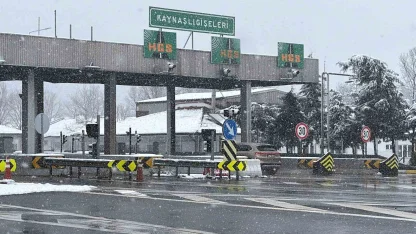 Anadolu otoyolunda kontrollü geçiş sağlanıyor