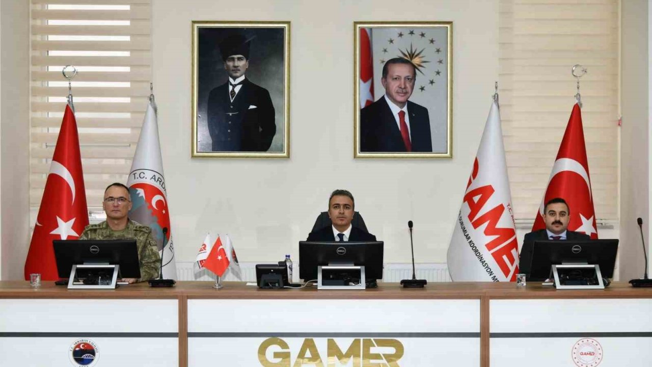 Ardahan’da, İl Güvenlik ve Asayiş Koordinasyon Toplantısı yapıldı