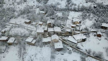 Bartın’da kar kalınlığı 1 metreyi aştı