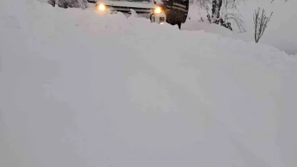 Batı Karadeniz’de kışa meydan okuyan enerji mesaisi