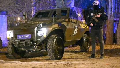 Bayburt polisi yılın en uzun gecesinde de sahadaydı