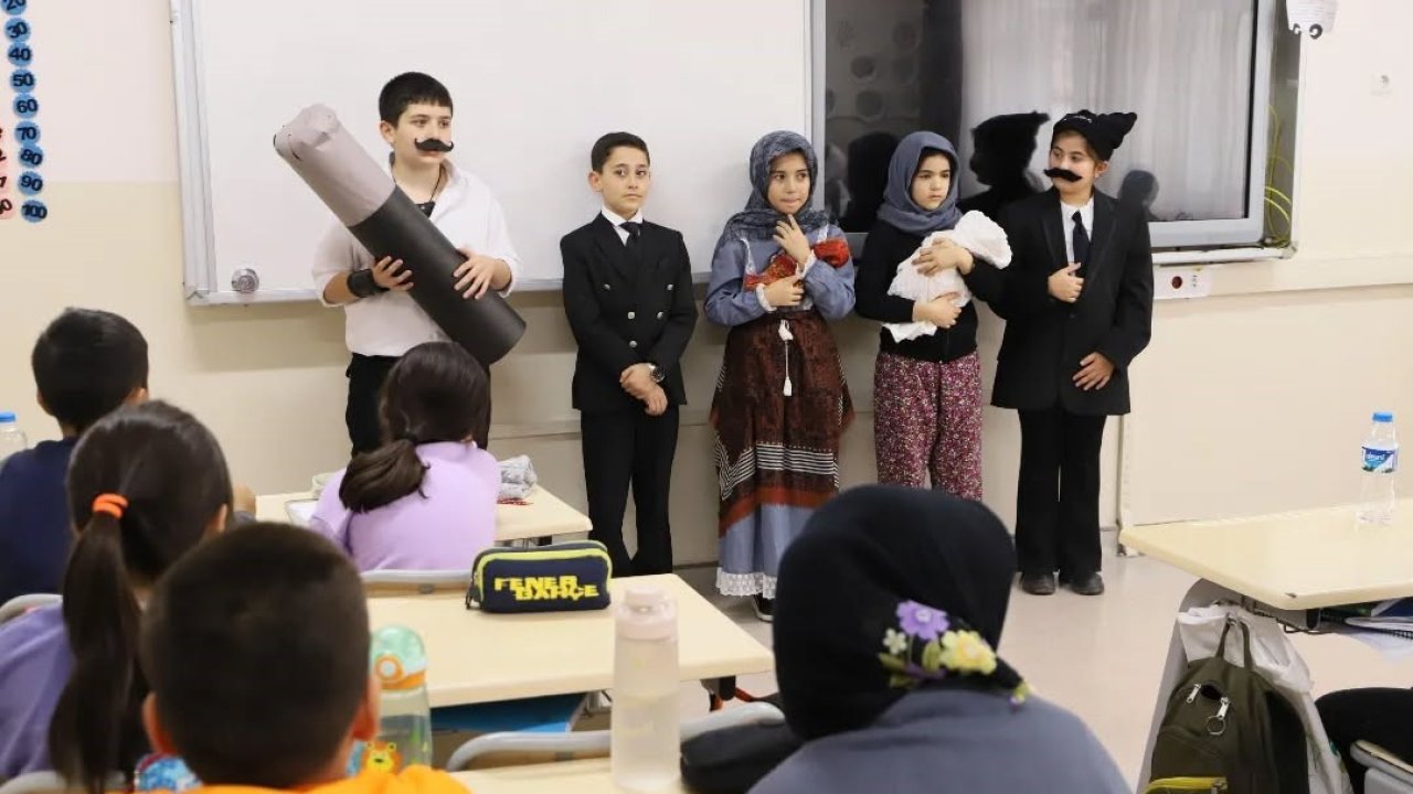 Bayburt’ta öğrencilere ’Okuma Halkaları Projesi’ ile kitap okuma alışkanlığı kazandırılıyor