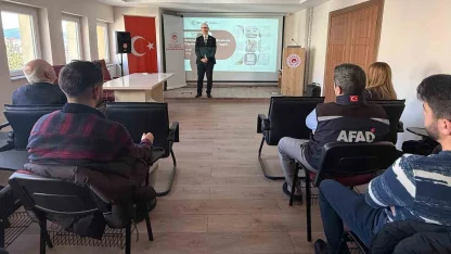 Bayburt’ta teknik personele hasar tespit eğitimi verildi