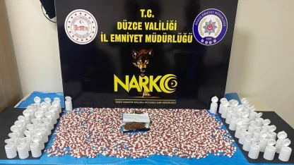 Binlerce uyuşturucu hapla yakalandı