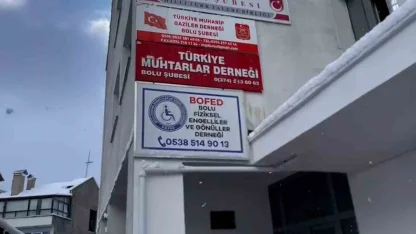 Bolu’da hırsızlar, engelliler derneğinin masa ve sandalyesini çaldı